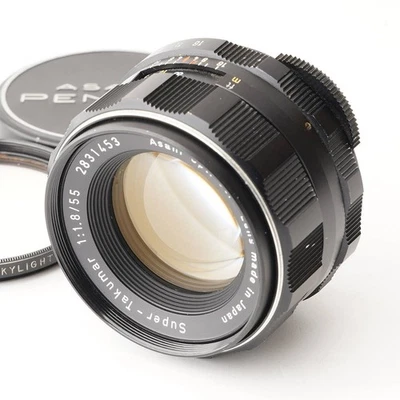 [EXCELLENT Pentax Asahi Super Takumar 55mm f/1.8 M42 Mount - Image 1 of 4