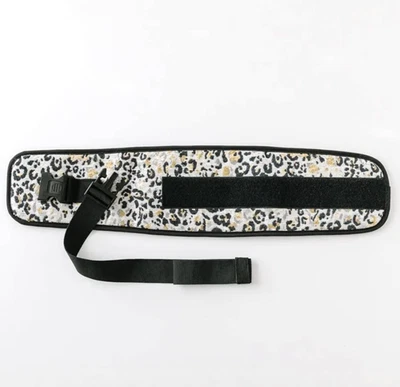 TushBaby Waistbelt Extender Snow Leopard Print Up To 24" for Hip Seat Carrier - Image 1 of 4