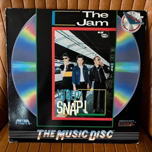 THE JAM VIDEO SNAP THE MUSIC DISC LASERDISC LASER VIDEO DISC 1988 PAUL WELLER - Picture 1 of 5