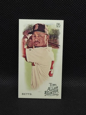 2018 Topps Allen Ginter Mini Mookie Betts #1 - Image 1 of 2
