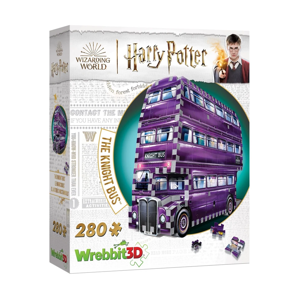 Harry Potter The Knight Bus 3d Wrebbit Jigsaw Puzzle 280