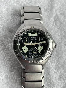 Tissot Chronograph Diver Lünette Datum Leucht Edelstahl Swiss Made Uhr - Bild 1 von 11