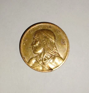 1986 Panama 1 Centesimo error - Picture 1 of 2