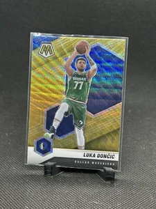 2020-21 Panini Mosaic - #47 Luka Dončić GOLD WAVE LAKERS COLORS!! - Picture 1 of 2