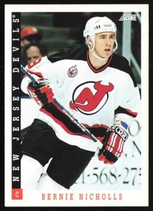 1993-94 Score Bernie Nicholls New Jersey Devils #19 - Picture 1 of 2