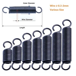 Expansion Spring Tension Extension Expanding Extending Springs Various ∅ 0.3-2mm - Picture 1 of 7