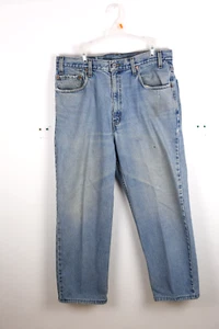 Levi Straus Jeans 550 36x30 Relaxed Fit Comfort Everyday Light Wear Distress - Picture 1 of 10