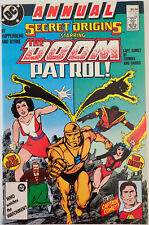 DC Comics SECRET ORIGINS ANNUAL #1 Direct Ed. (1987) THE DOOM PATROL John Byrne