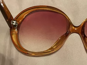 Playboy Bunny Optyl Glasses Sunglasses 4529 Bi-focal Amber Vintage - Picture 1 of 11