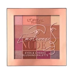 L'Oreal Paris Eyes & Cheeks Blushing Palette - Emotions Nude 01 - Picture 1 of 3
