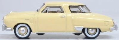 Oxford 1950 Studbaker Starlight cupé en crema tulipán 1/87 HO fundido a presión nuevo en caja Foto 1 de 4