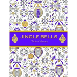 Jingle Bells Christmas Adult Colouring Book Relax Stress Relief ADHD Anxiety - Picture 1 of 1