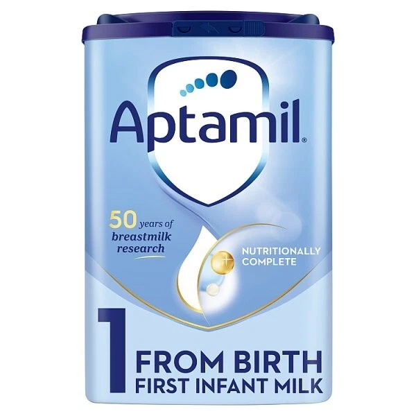 Aptamil 1 First Infant Milk from Birth 800g - (Pack of 1 & 4) - Image 1 of 1
