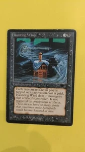 MTG Haunting Wind – Antiquities Card - Picture 1 of 2