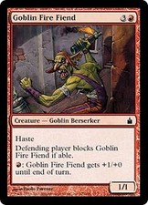Ravnica: City of Guilds Goblin Fire Fiend x4 Magic The Gathering NM