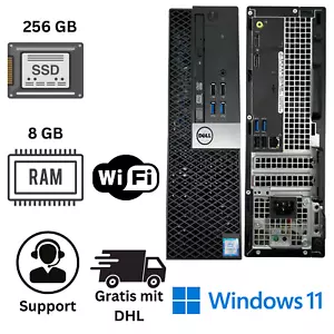 Dell Optiplex 3050 SFF | Office PC | i5-7500 8GB RAM 256GB SSD Windows 11 🚀 - Bild 1 von 1