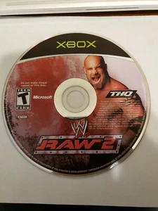WWF Raw 2 (Microsoft Xbox, 2003) WWF Wrestling disc only no tracking - Picture 1 of 1