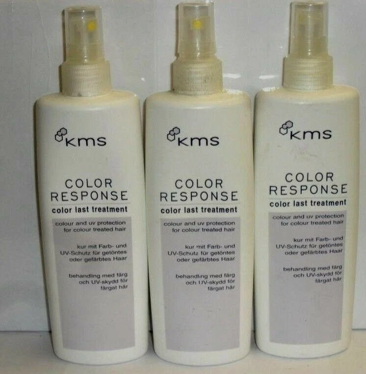 3 piezas KMS Color Response Color Último Tratamiento 250 ml cada una Foto 1 de 1