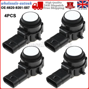 4PCS PDC PARKING SENSOR FOR BMW F22 F20 F21 F87 F31 F30 F34 F32 F33 F36 WHITE M4 - Picture 1 of 9