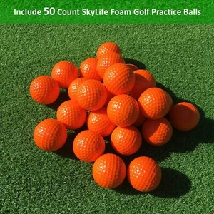 SkyLife Golf Practice Balls(Orange 50pcs), Soft Golf Foam Balls - Picture 1 of 1