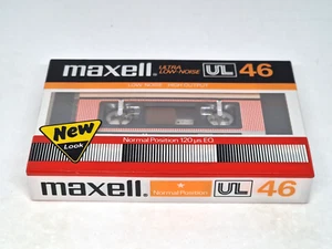 MAXELL UL 46 JAPAN   Blank Audio  Cassette Tape (Sealed) NEW - Picture 1 of 5