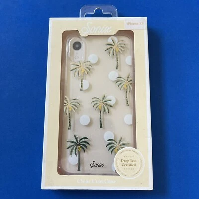 Funda Sonix Clear Coat Series para iPhone XR - Lunares y Palmeras Foto 1 de 4