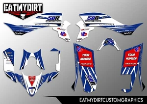 FÜR YAMAHA YFZ50 2016-21 ATV GRAFIK KIT AUFKLEBER MX DECALS QUAD YFZ 50 YFM - Bild 1 von 6