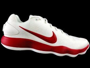 nike basketball shoes white and red
