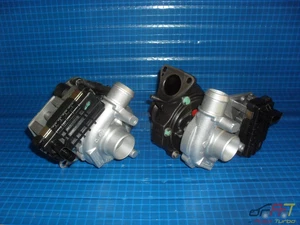 Turbocharger CITROEN C6; PEUGEOT 407; 607; 2.7HDi FAP 723340 left 723341 right - Picture 1 of 1