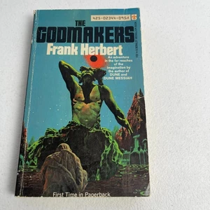 THE GODMAKERS Frank Herbert vintage paperback Berkley 1973 - Picture 1 of 3