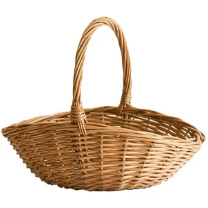 Weidenkorb mit Henkel, Einkaufskorb aus Weide, Geschenkkorb Korb, 6464 - Bild 1 von 4