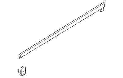 Cinturón genuino Subaru Weather-Strip 61280FE001 Foto 1 de 2