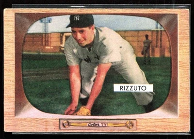 Phil Rizzuto 1955 Bowman H #10 New York Yankees - Imagem 1 de 3