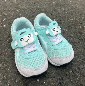 Asics Lamb Sneaker - Blau und Weiß - US K5 - Bild 1 von 6
