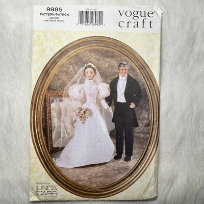 Ropa histórica para muñeca Barbie y Ken Vogue Craft 9985 1998 nueva sin cortar Foto 1 de 4