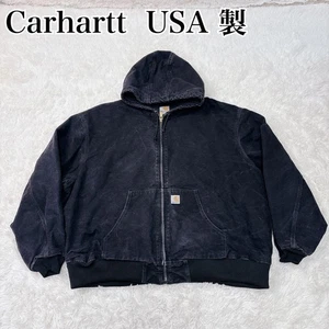 Chaqueta Carhartt USAMade Active Negra Talla 5XL Para hombres con estilo de J... - Imagen 1 de 24