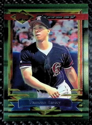 1994 Finest #332 - Damion Easley - California Angels - Image 1 of 2