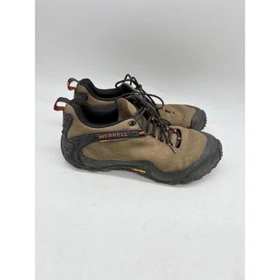 Merrell Waterproof Chameleon Hiking Shoes Men Size 10.5  Brown Vibram Sole - Image 1 of 4