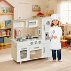 Kids Kitchen Playset with Accessories Large Simulation Kitchen Cooking Set