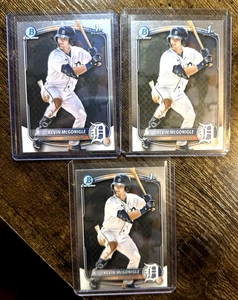 LOT 3 Kevin McGonigle 2025 Bowman #BCP-79 Chrome Rookie 1st RC - Picture 1 of 2