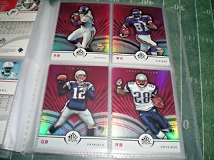 2005 Upper Deck Reflections Football Complete Base 1-100 Set Tom Brady RARE🔥 - Bild 1 von 4