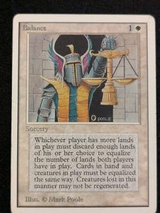 Balance - Unlimited - LP - MTG - Magic The Gathering - White - Sorcery - Picture 1 of 4