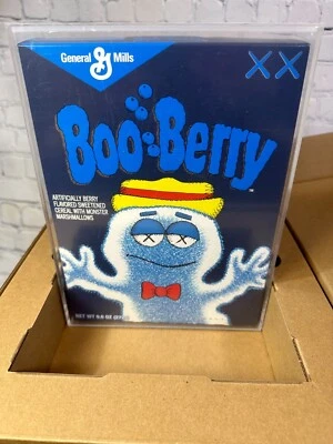 Cereal Kaws Monsters Boo Berry Edición Limitada en Estuche Acrílico (No apto para zumbido Foto 1 de 4