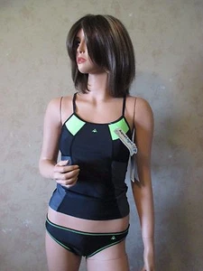 NWT AQUA SPHERE Size 32 6 Tankini Bikini Swim Team Ski Surf Swimsuit - Picture 1 of 12