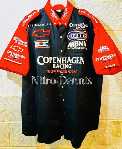 NHRA Ron Capps DON Snake PRUDHOMME Funny Car NITRO CREW Shirt JERSEY XLarge RARE Cover