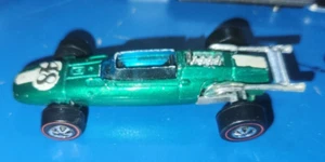 1969 Hot Wheels Redline INDY EAGLE Green HK Black Interior - Picture 1 of 6