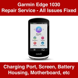 Servicio de reparación Garmin Edge 1030 Plus - Pantalla, puerto de carga, batería, carcasa... - Imagen 1 de 3