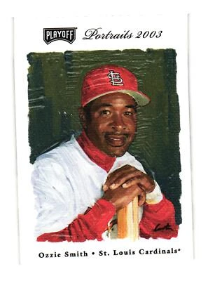 Retratos de playoffs 2003 #112 Ozzie Smith Cardenales de San Luis Foto 1 de 2