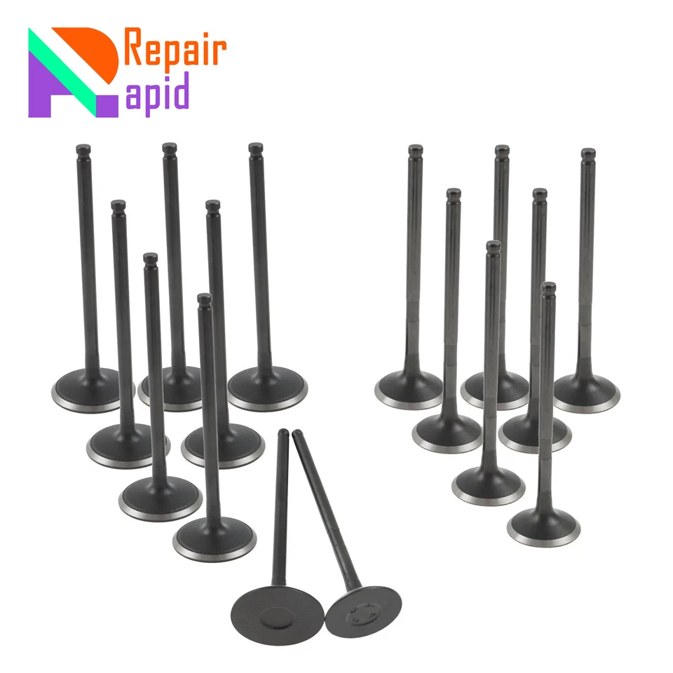 Juego de válvulas de escape de admisión aptas para Toyota Corolla Matrix 2009-2010 2,4 L Foto 1 de 4