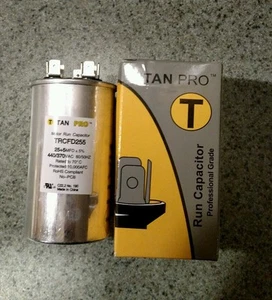 25 + 5 MFD Dual 440V / 370V Round Motor Run Capacitor G36-317 HVAC 12278 12261 - Picture 1 of 5